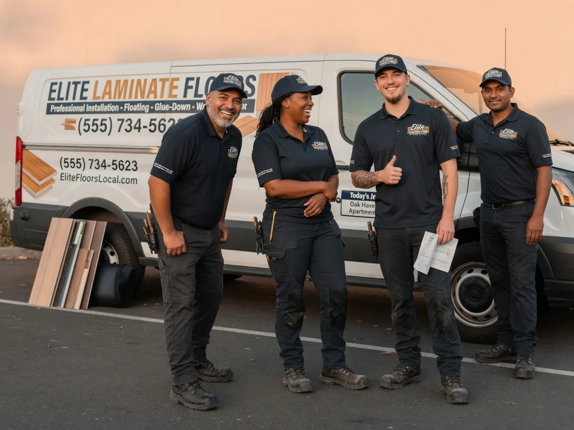 Laminate flooring installation company in Bowman, ND
